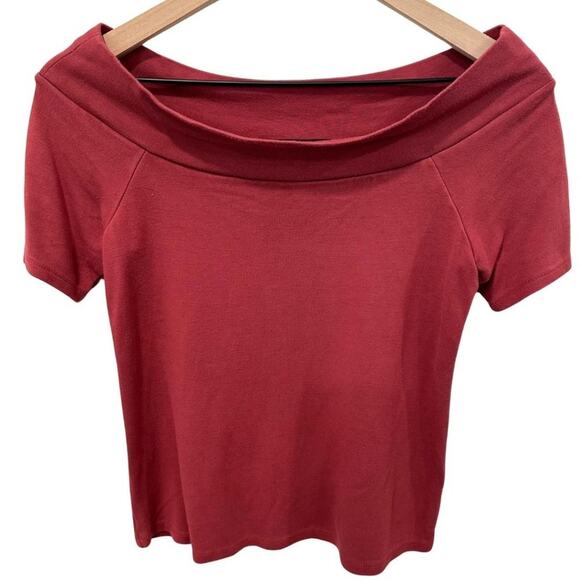 Gibsonlook Off Shoulder Top Mauve XS - Picture 4 of 6